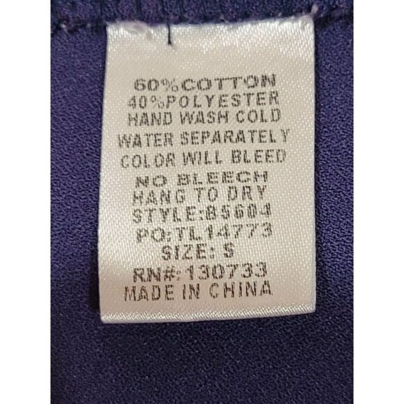 Umgee Dress Women's Small Navy Blue Embroidered Boxy Western Mini Boho Casual - Picture 4 of 5